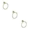 thumbnail image 1 of pitrice Towel Ring Fixing Rings Hanging Rack Convenient Towels Hangers for Indoor Use Hanger Stand for Home Bathroom Kitchen Use Golden 3Set, 1 of 6