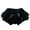 Black, variant on IROINNID Newborn Girl's Chiffon Pants Casual Briefs Shorts