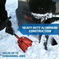thumbnail image 2 of SubZero Heavy-Duty Aluminum Emergency Snow Shovel with Extendible Handle, Assorted Colors, 1PK, 17222, 2 of 6