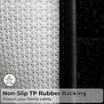 thumbnail image 3 of GRANNY SAYS Bathroom Rugs Sets, Soft Absorbent Bath Mats, Non Slip Washable Bath Rugs, 2-Set, Black, 3 of 10