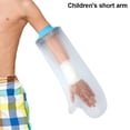 thumbnail image 1 of 1 pcs Waterproof Arm Cast Cover - Full Protector - Bath Bandage - Reusable - Children's Short Arm, 1 of 5