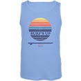 thumbnail image 1 of Surf's Up Biarritz France Carolina Blue Adult Tank Top - Medium, 1 of 1