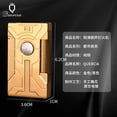 thumbnail image 3 of Kerosene lighter, Top Metal Pocket Lighter Daily Use, Sold Without Fuel.,SKU01015-黑色款钢铁侠, 3 of 8