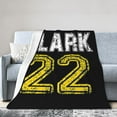 thumbnail image 2 of Caitlin Clark Blanket Throw Soft Cozy Warm Lightweight Blankets For Couch Sofa Bed Chair Camping Travel, Decoration, Picnic 60"X50", 2 of 5