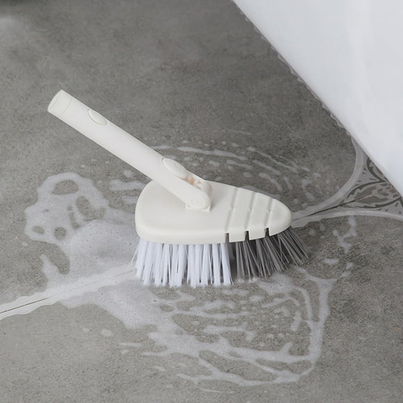 PEONAVET portable broom Tub Tile Cleaner Brush ,Shower Brush Cleaner Toolfor Bathroom Bathtub Toilet Floor Kitchen Baseboard Cleaner