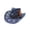 15Navy, variant on Uvwlwu Women Shapeable Hollowed Straw Cowboy Sun Hat Contrast Bead Leather Band Breathable Lightweight Hat for Summer Daily Wear Road Trip,2Light Yellow,One Size