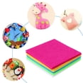 thumbnail image 4 of Cuadros Decorativos 20 piezas artesanía colorida tela no tejida fieltro DIY paquete para muñeca de costura JShteea Nuevos Originales, 4 of 7