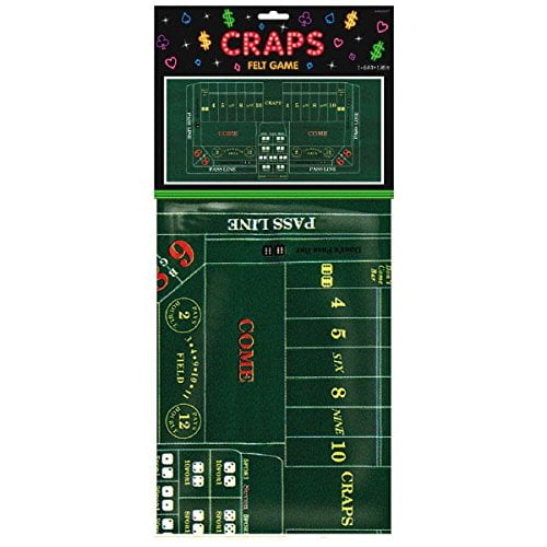 Craps Party Table Cover, 37" x 6' Walmart Canada