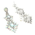 thumbnail image 2 of Crystal Rhinestone Drop Earrings, 2 of 2
