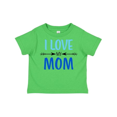 

Inktastic I Love My Mom Mothers Day Gift Toddler Boy or Toddler Girl T-Shirt