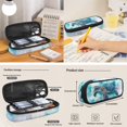 thumbnail image 5 of Jeiento Sea Turtle Backpack Set for Girls Elementary Middle School Backpack with Lunch Box Pencil Case 3Pcs Kids Bookbags for 5th Grade Boys Watercolor Book Bag Back to School Gifts Blue, 5 of 5