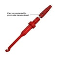 thumbnail image 4 of RANMEI Safety Insulation Piercing Clips 2Pcs For Circuit Diagnostic Tools Red Black, 4 of 9