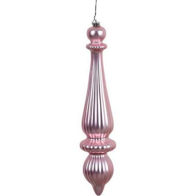 14 Po. Ornement de Goutte UV Finial Lavande Mate - 2 par Sac