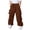 Coffee, variant on Quotay Kids Cargo Pants with Multiple Pockets for Boys and Girls Outdoor Casual Play Everyday Comfortable Trousers for Boys 5-14 Years Black,9-10 Years