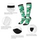 thumbnail image 3 of Fotbe Sheep Zzz Calcetas Divertidas Estampadas para Hombre y Mujer, Calcetas de Algodón hasta la Rodilla para Caminar, Correr, Enfermería y Embarazo, 3 of 6