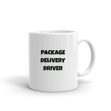 

Package Delivery Driver Fun Style Ceramic Dishwasher And Microwave Safe Mug By Undefined Gifts