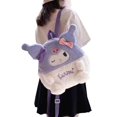 thumbnail image 2 of Kuromi-mochila de estilo coreano para mujer, morral bonito y suave, con diseño de perro, canela, melodía, hello kitty, y2k Fivean unisex, 2 of 2