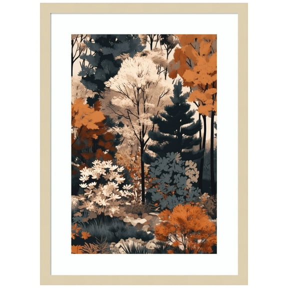 Amanti Art Forest 1 Wood Framed Wall Art Print