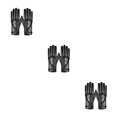 thumbnail image 3 of Sonducket 1 Pair Woman Cycling Gloves Touch Camping Riding Warm Ski Sports Winter Snow Screen Motorcycle Mittens Hiking for Ladies Type1 NO1, 3 of 6