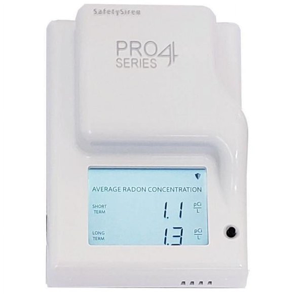 Spacio Innovations P4SRDU Safety Siren Pro4 Series Radon Gas Detector