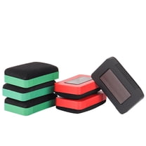 Zmeidao Whiteboard Eraser, Magnetic Dry Erase Erasers Whiteboard Cleaning Pad for Home, Office, Teacher Supplies, Color Random