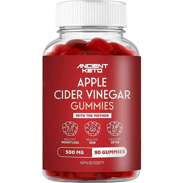 Apple Cider Vinegar Gummy, Great Tasting, Low Sugar, Supports Healthy