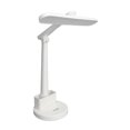 thumbnail image 3 of Lámpara de mesa LED ABS rotación de 360 ​​grados plegable USB cuidado de los ojos lámpara de lectura regulable con portalápices para dormitorio oficina dormitorio estudio de trabajo, 3 of 10