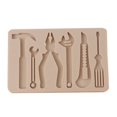 thumbnail image 1 of HLONK Hardware Tools Shape Chocolate Cake Decorating Baking Mold DIY Silicone Mold, 1 of 9