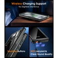 thumbnail image 4 of Nineasy Waterproof Case for Samsung Galaxy S25 Ultra with Built in Screen Protector, 4 of 6