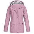 thumbnail image 1 of Fluffy Jacket Women Solid Color Coat Windproof Outer Coat Long Sleeve Cardigan Warm Winter Overcoat Button Down Overcoat, 1 of 3