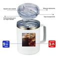 thumbnail image 2 of Tresso Taza de Acero Inoxidable con Tapa 350ml rosa metalizado, 2 of 2