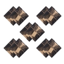 LOLIPPYY 10Sets Spiderweb Invitations for  Party with Elegant Black Cutout and Envelopes