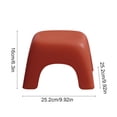 thumbnail image 3 of DPTALR Stool For Toilet Low Stepping Stool With Nonslip Base Enhanced Stability For Bathroom Use Elegant Design For Adults For Living Room And Shower, 3 of 6