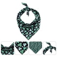 thumbnail image 3 of 1 Pc St. Patrick's Day Theme Pet Headband Beautiful Pet Bandana (Green), 3 of 8