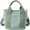 Green, variant on Small Tote Bag with Zipper Tote Bag for Women Canvas Crossbody Bag Shoulder Bag Satchel Hobo Bag Messenger Bag 2023