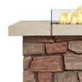 thumbnail image 4 of Bowery Hill Contemporary 38" Square Propane Fire Table in Buff, 4 of 8