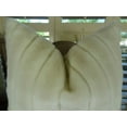 thumbnail image 2 of Thomas Collection White Grooved Mink Faux Fur Throw Pillow - 17420, 2 of 5