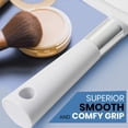 thumbnail image 4 of MIRRORVANA® Large Hand Held Mirror with Comfy Handle for Women and Men - Personal Barber Haircut Mirror to See Back of Head - Espejo de Mano - 9" x 13" (White), 4 of 8