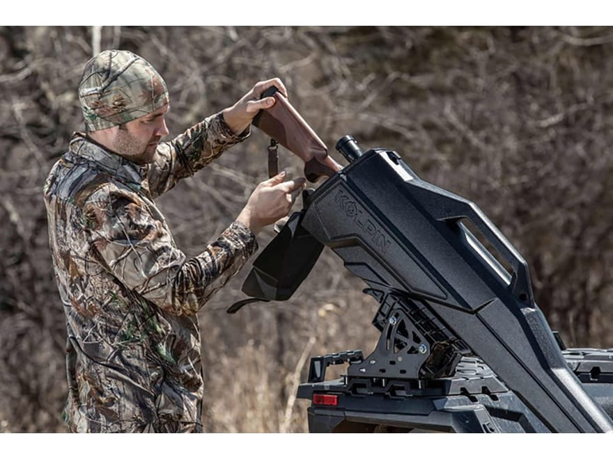 Kolpin Stronghold Gun Boot ATV/UTV Mounted Gun Case with Auto Latch Mount