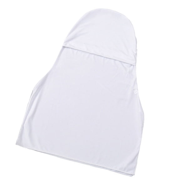 Muslims Face Covers Veils Hijab Head Scarf Solid Color Half Body Covers Islamics Ramadans Women Dress Headwrap