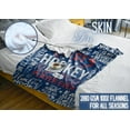 thumbnail image 4 of Hockey Gifts for Boys Men, Bed Flannel Blankets Throws 50*60 for Christmas, Hockey Gifts for Boys 8-12 - Blue - Best Hockey Player Ever, 4 of 6