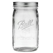 Ball Glass Mason Jar with Lid & Band, Wide Mouth, 32 oz, 1 Count