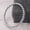 Silver, variant on Titanium Steel Twist Pattern Ring: Simple Style, Electroplated Finish, Steel, Gold, or Rose Gold