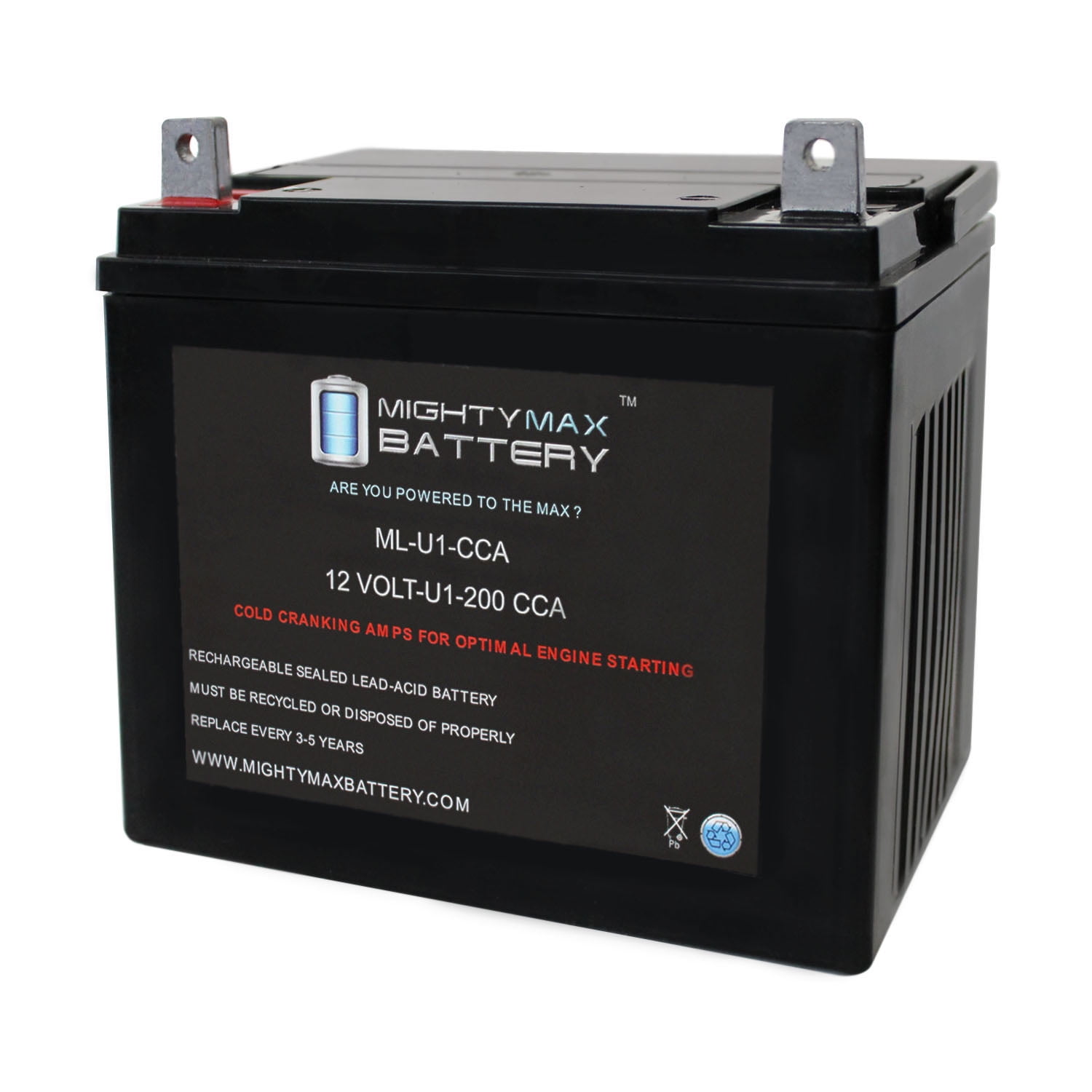 Ml U1 12v 200cca Battery For Noma Gt1