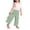 Green, variant on Two Piece Outfits Bow Front Cami Top and Striped Wide Leg Pants Set Girls Sweet Casual Suit for Summer Daily Wear for 3-7 Years Pink