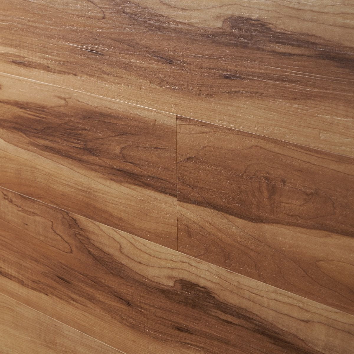 Bond Tile Lujo 12mil Maple Monticello 6 in. x 48 in. Rigid Click-Lock Luxury Vinyl Tile Flooring (27.39 Sq. Ft. / Case)