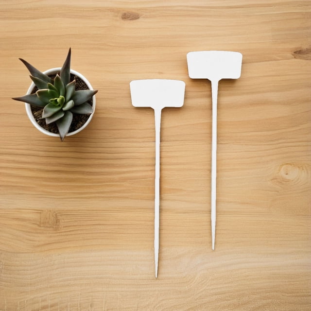 unbranded 20Ud Plásticos Para Jardín Con Inclinado Para Identificación De Plantas