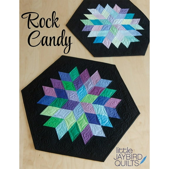 Rock Candy Table Topper Quilt Pattern by Julie Herman of Jaybird Quilts