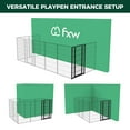 thumbnail image 2 of FXW Homeplus Dog Playpen Designed for Indoor Use, 1 Add-on Gate, 45" Height for Medium Dogs│Patented, 2 of 4