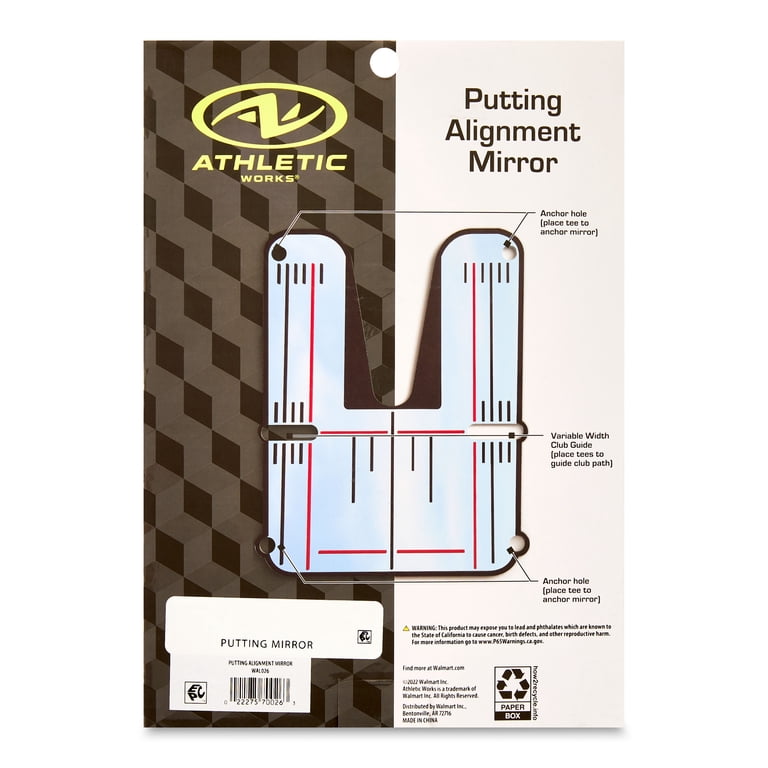 Athletic Works Golf Putting Alignment Mirror photo 7